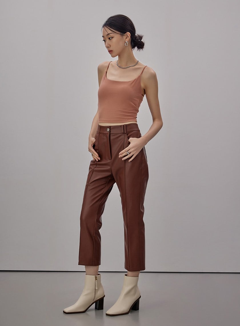 舒適U領美背發熱BRA背心上衣